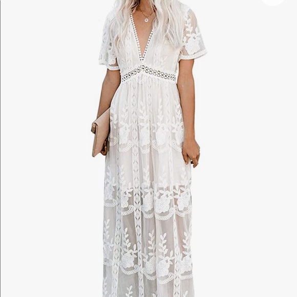 Size small white dress - Picture 2 of 2